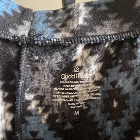 Cuddle Duds Sz M Fleece Jogger Pants - Picture 7 of 12